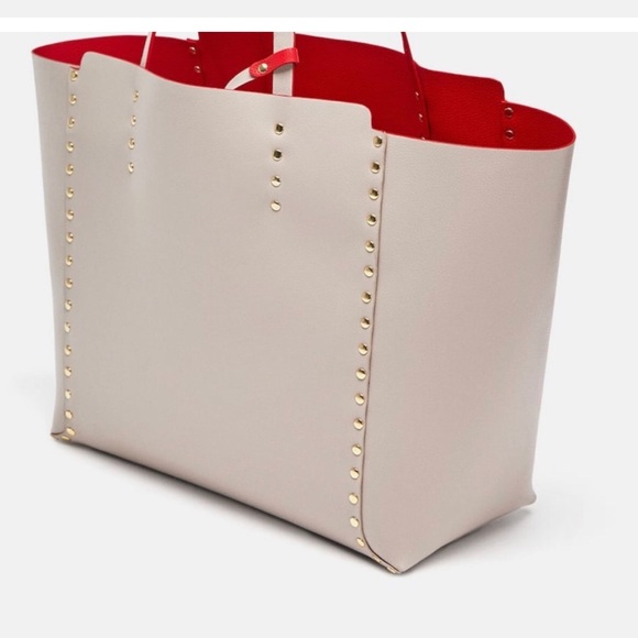 Never worn Zara reversible studded tote - Picture 4 of 4